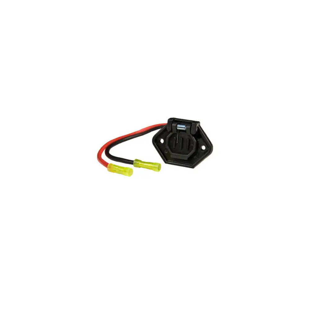 12 Volt Motor Power Receptacle For Motor Side Male Trolling Motor Plug - SIEWH10470-1